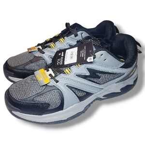 *New* Avia Mens Talus Rugged Walking/Running Shoes Men Size 12 Gray Leather New